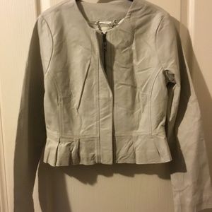 BB Dakota spring leather jacket medium